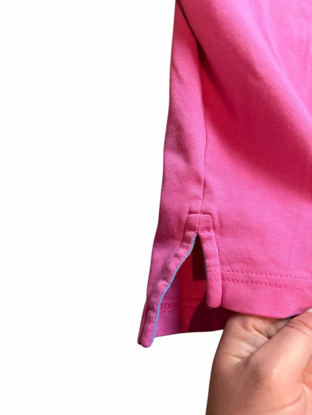 U.S. Polo Assn. Luxury Feel Men’s M Hot Pink Polo Shirt with Embroidered Pony